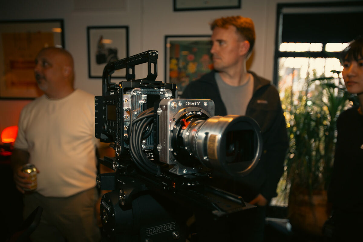 Sony’s new 65mm sensor, built up with a Leitz Cine lens