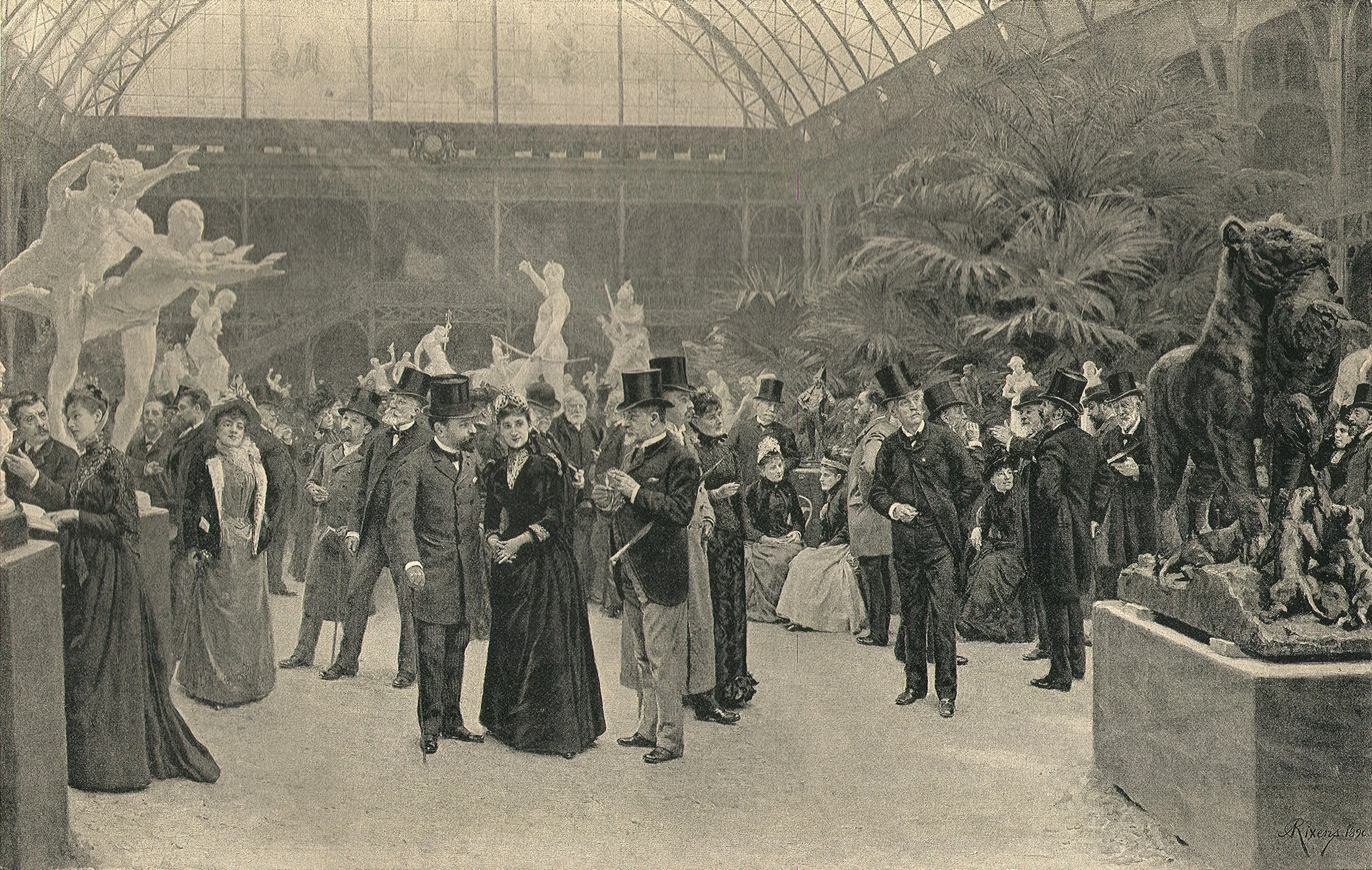 Jour de Vernissage — Jean-André Rixens, 1890