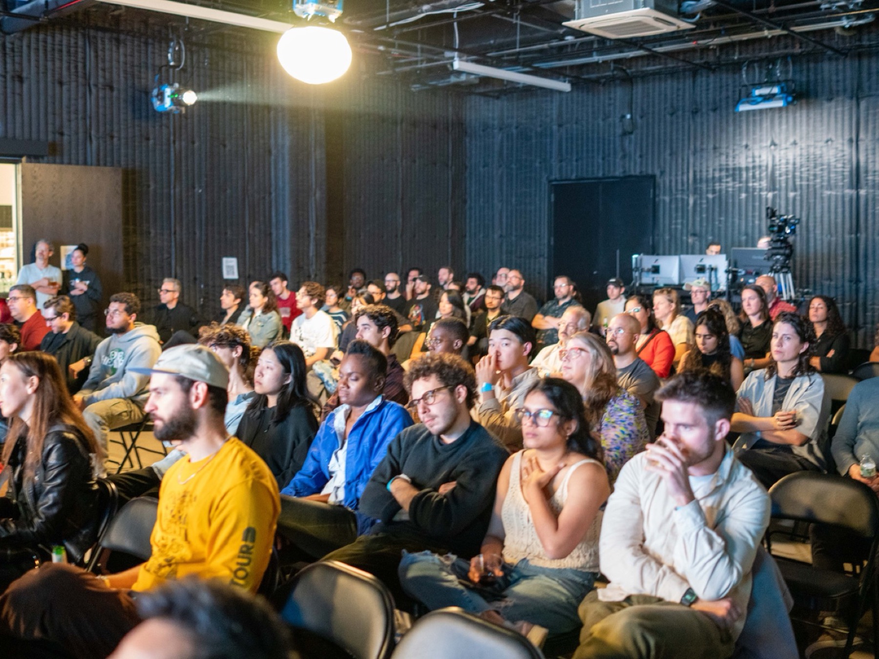 An engaged Salon audience