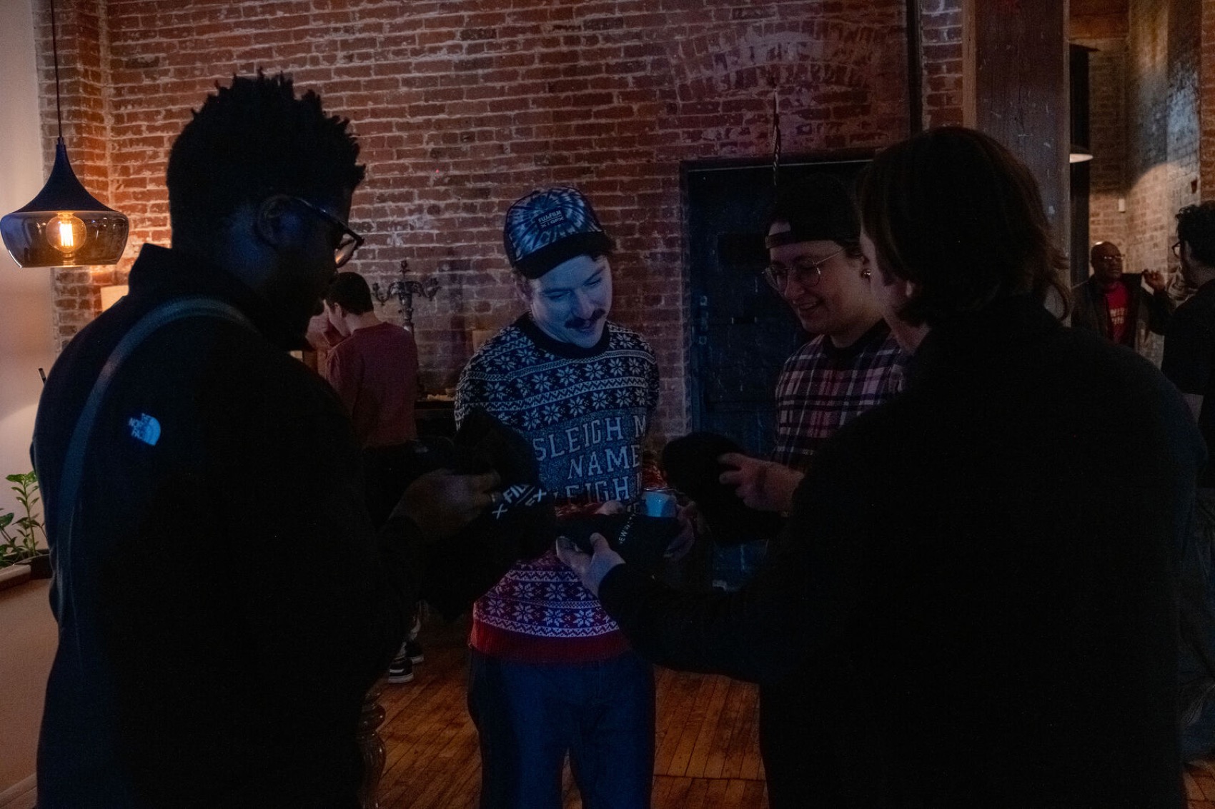 Salon holiday party