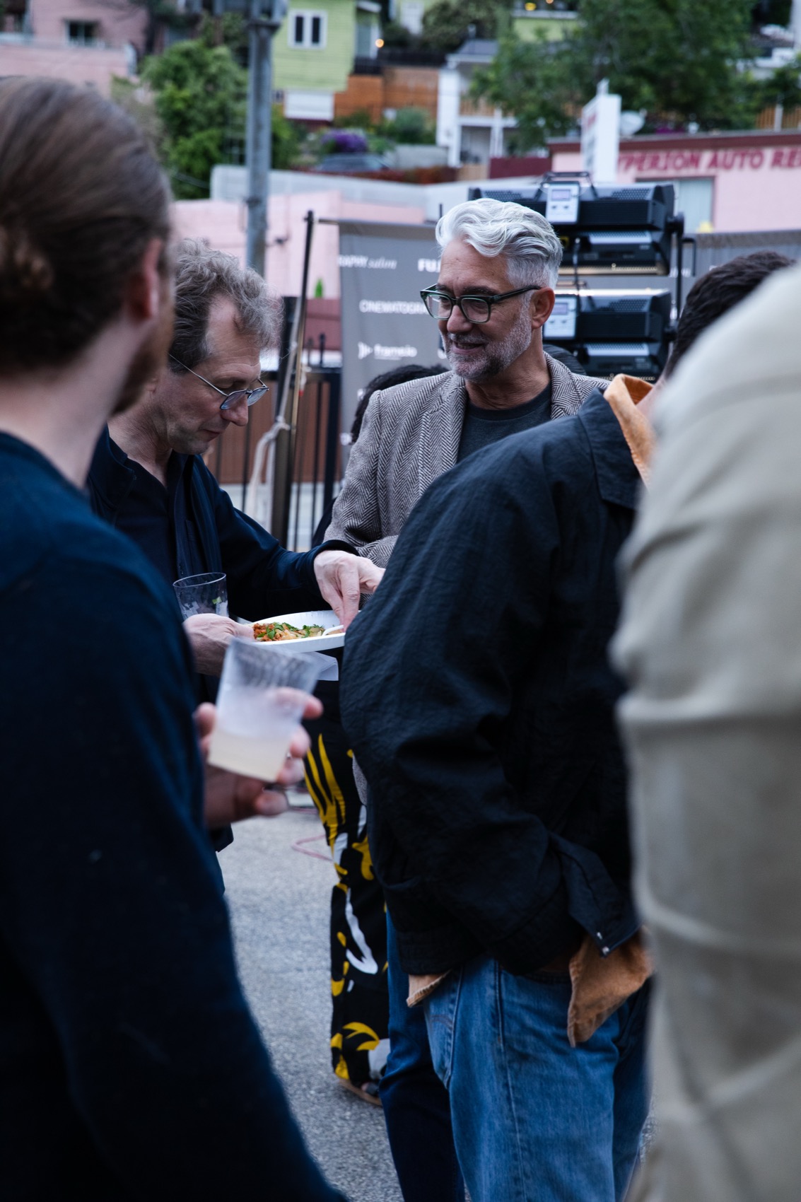 Salon members networking